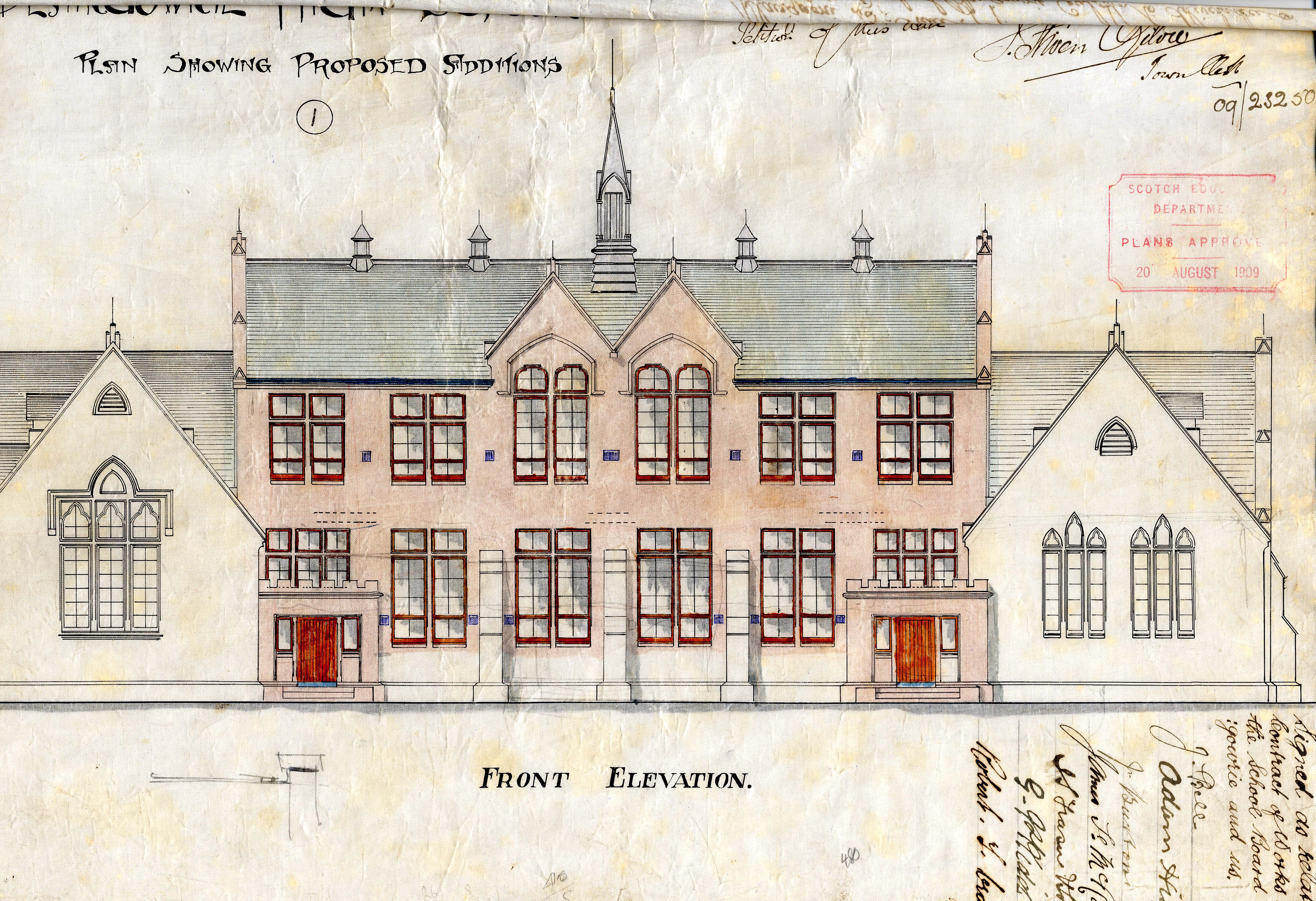 Five Local History Highlights from the East Perthshire Guide 5 p34 2 cc1 e mp p 83 front elevation image 5